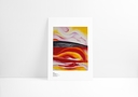 Reproduction Georgia O'Keeffe | Red, Yellow and Black