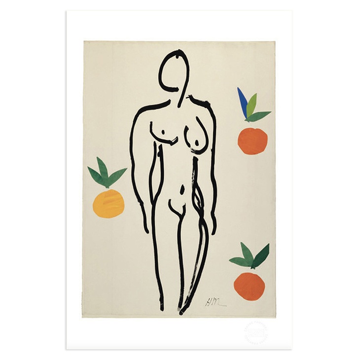 Fine Art | Matisse Nu aux oranges