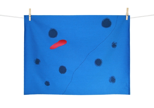 Miró Kitchen Towel - Bleu I
