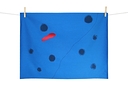 Torchon Miró - Bleu I