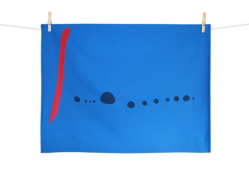 Miró Kitchen Towel - Bleu II