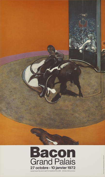 Affiche Francis Bacon - Affiche Bacon au Grand Palais (1972)