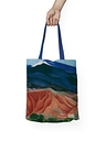 Tote bag O'Keeffe | Black Mesa Landscape