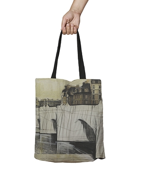 Tote bag | Christo The Pont Neuf Wrapped 1976