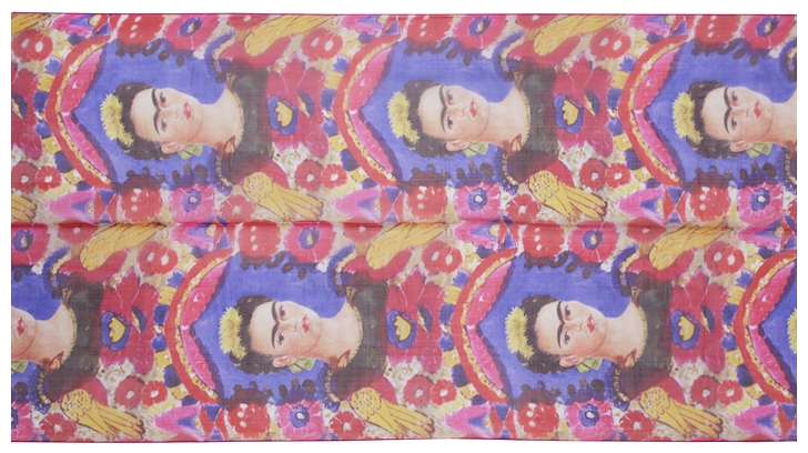 Frida Kahlo Silk Scarf - The Frame