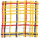 Carré de soie Mondrian - New York City