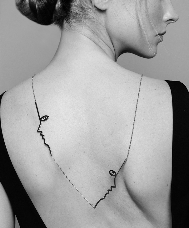 Silver Dina Necklace | Mara Paris