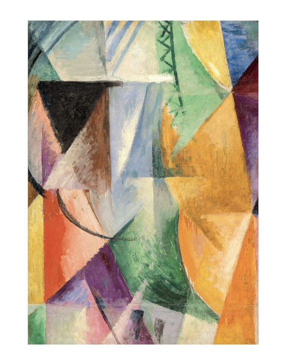 Pochette plastique Robert Delaunay - Une fenêtre | Le Cubisme