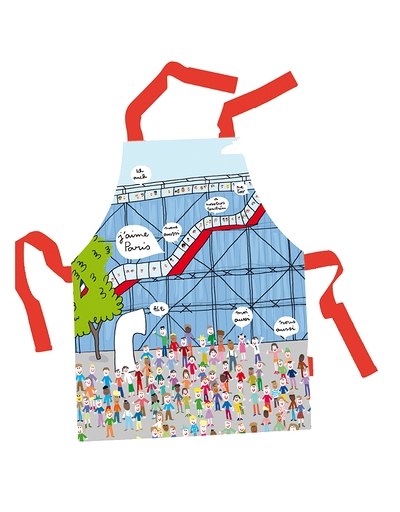 Kid's apron - Centre Pompidou