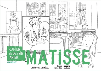 Cahier de dessin animé Matisse