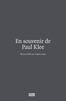 En souvenir de Paul Klee | Writings