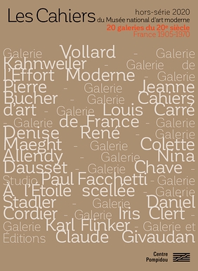 HORS SÉRIE 2020 Les Cahiers - 20 galeries du 20ème siècle
