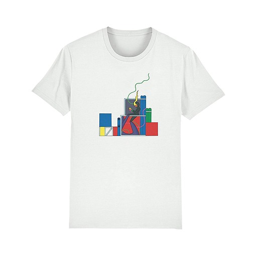 Men's T-Shirt "La BD à tous les étages (détail 2)", Fanny Michaëlis