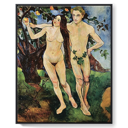 Adam et Ève (framed canvas)