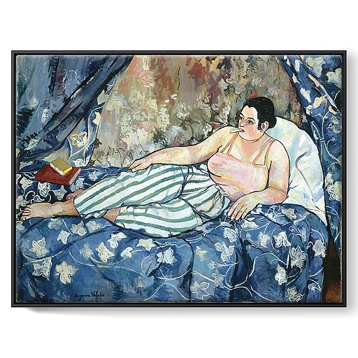 La Chambre bleue (framed canvas)