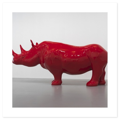 Art Print "Le Rhinocéros"