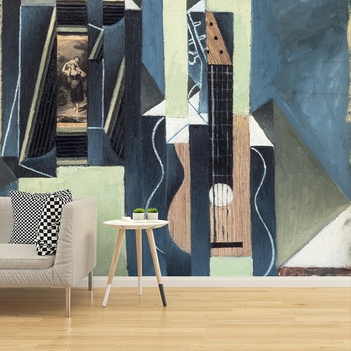 Removable wallpaper "La Guitare"