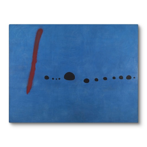 Canvas Print "Bleu II"