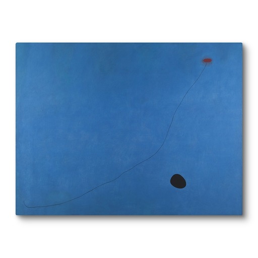 Canvas Print "Bleu III"