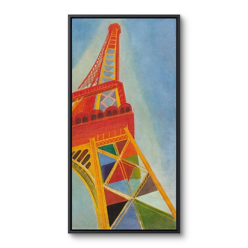 Framed Canvas "La Tour Eiffel"
