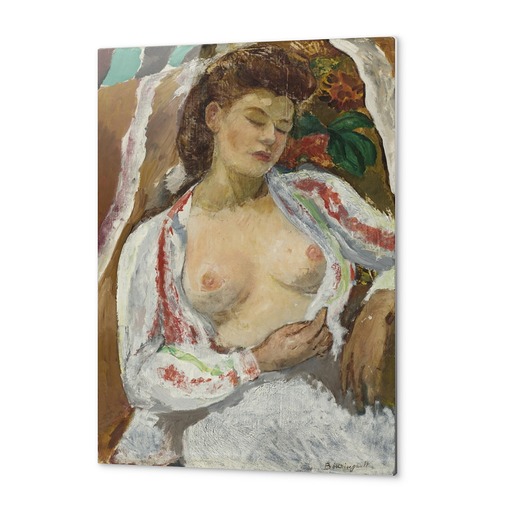 Impression Aluminium "Femme aux seins nus assise"