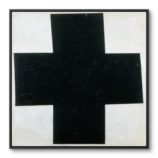Framed Canvas "Croix [noire]"