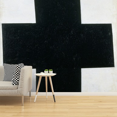 Removable wallpaper "Croix [noire]"