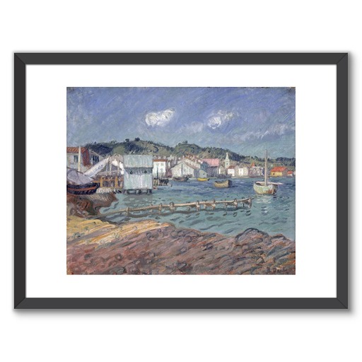 Framed Art Print "Port de Martigues"